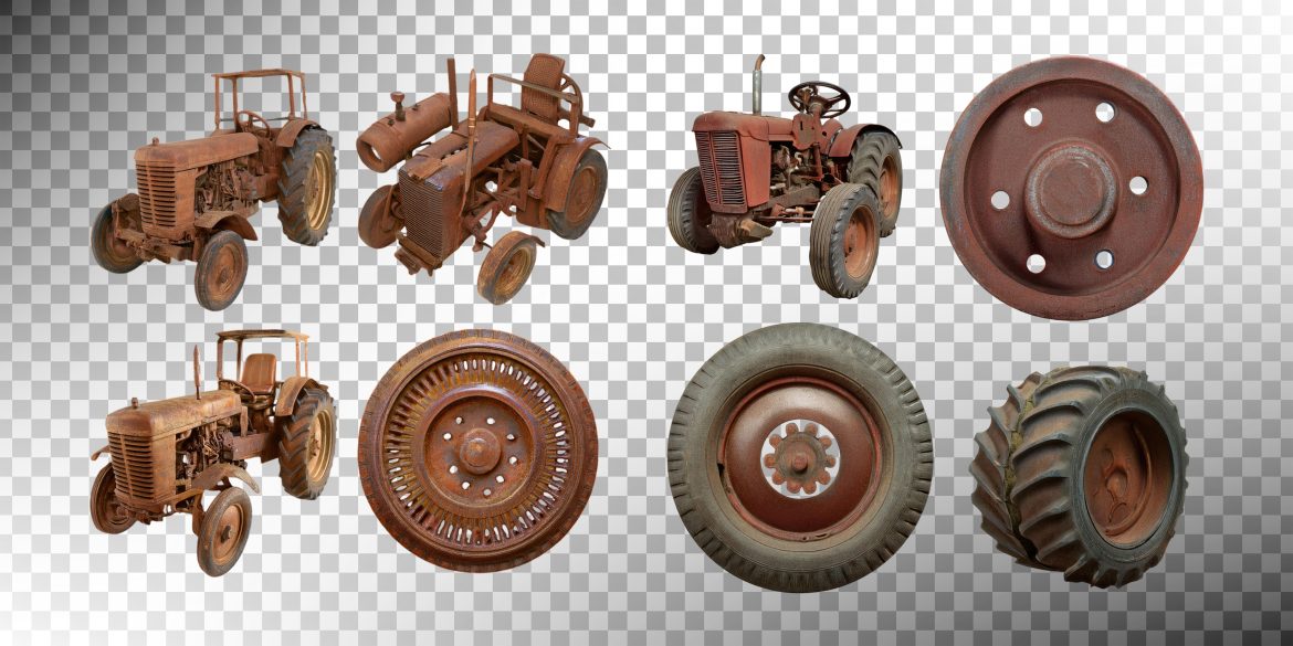 Bias vs radial agriculture tires comparison on a tractor in Chile