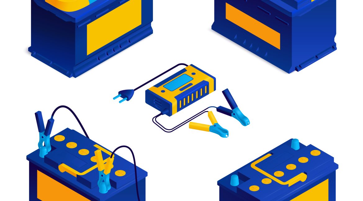 Different automotive battery types in Chile